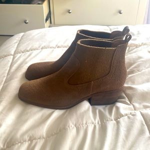 Brown booties